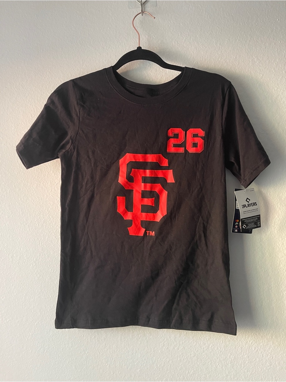 MLB San Francisco Giants Black Tee with Red Logo #26